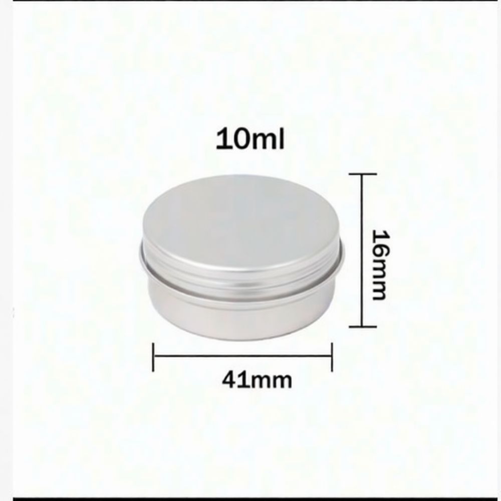 Pot à crème rond en aluminium  - Tin Container Lid avis et prix