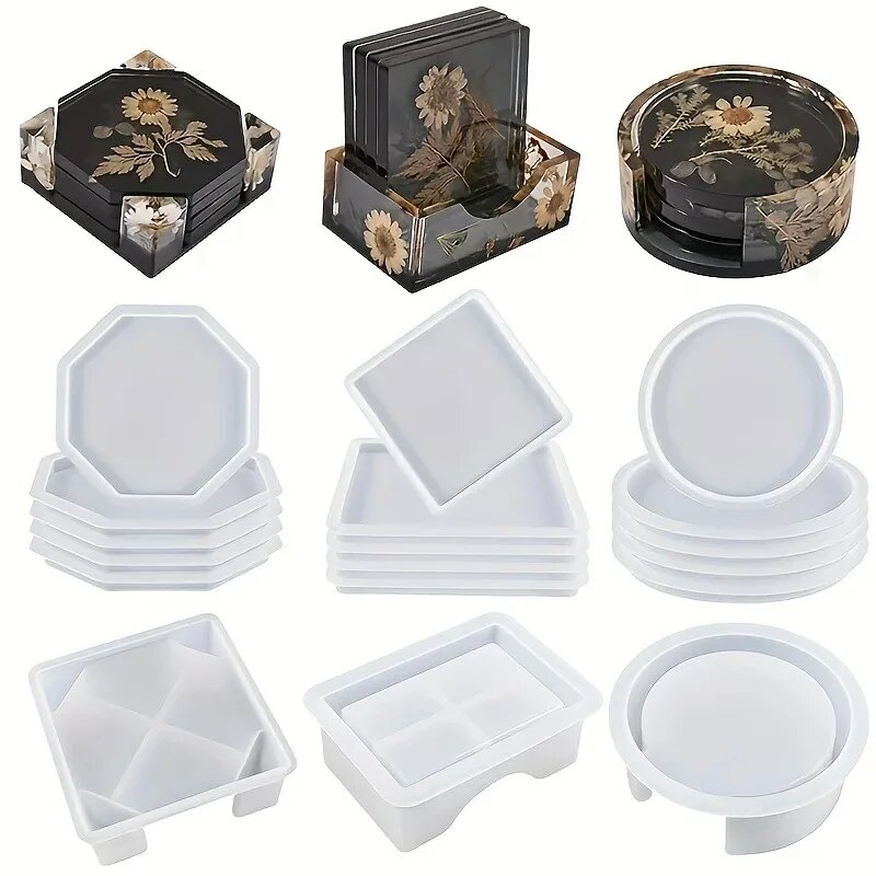 Ensemble de moules en résine p - Candle Making Jars With Lids avis et prix